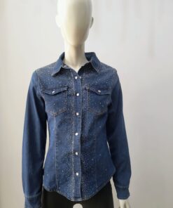 Camisa vaquera brillo