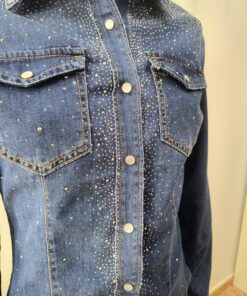 Alternative view of Camisa vaquera brillo