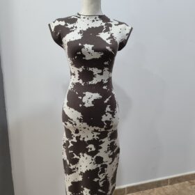 Vestido lanita vaca