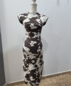 Alternative view of Vestido lanita vaca