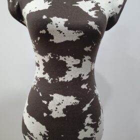 Vestido lanita vaca