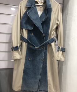 Alternative view of Gabardina Beige con Vaquero Elástica – Estilo Casual Chic