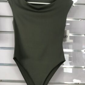 Body de Licra Ajustado Multicolor para Mujer