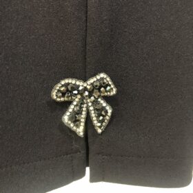 Pantalón Marrón Chocolate Recto Elegante Punto