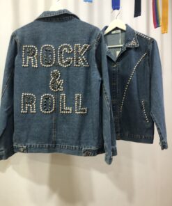 Chaqueta vaquera tachuelas