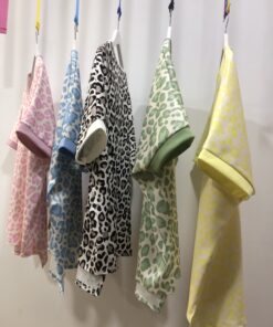 Alternative view of Jersey Oversize Leopardo Multicolor con Aberturas Laterales