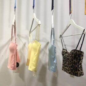 Top corto push up con tirantes ajustables – Colores verano