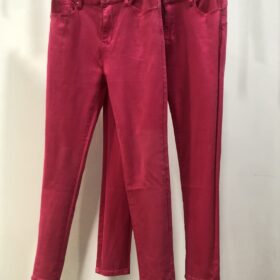 Pantalón recto fucsia push-up