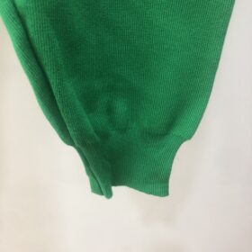 Conjunto de rayas verde menta con jersey pico