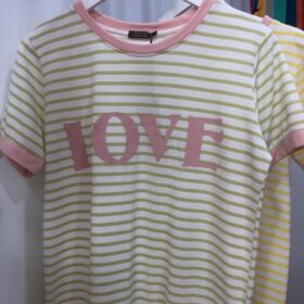 Vestido Love de Rayas Multicolor Cómodo y Fresco