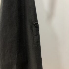Camisa Básica Larga de Algodón con Elastano – Blanco y Negro