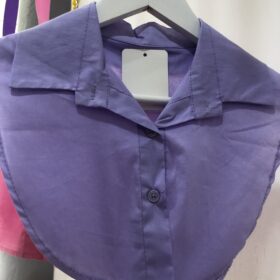 Cuello camisa rosa efecto camisa básica