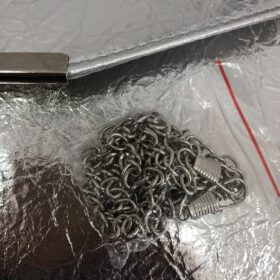 Bolso sobre plata brillante elegante para eventos