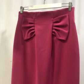 Falda fucsia con lazo frontal Lolitas – Elegancia XL