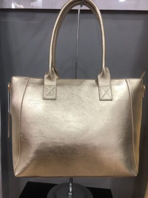 Bolso Grande Dorado Rectangular | Elegancia y Estilo