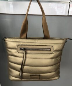 Bolso acolchado camel grande: básico elegante y versátil