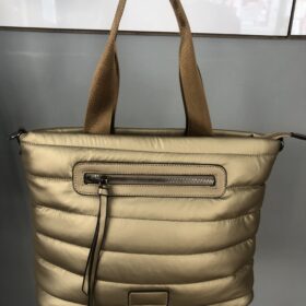 Bolso acolchado camel grande: básico elegante y versátil