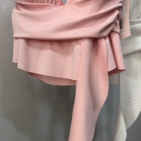 Top halter fruncido corto sensual mujer verano