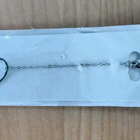 Pulsera de Corazones en Plata con Cadena Regulable