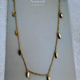 Collar de Acero Dorado de Alta Calidad con Broche Regulable