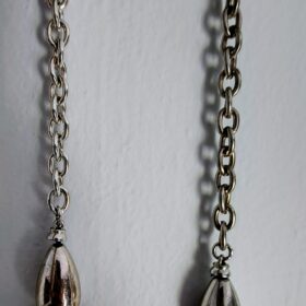 Collar de Perlas Doradas y Plateadas Elegante