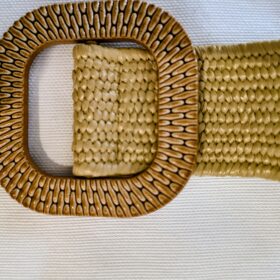 Cinturón Elástico Camel de Goma | Básico y Muy Cómodo