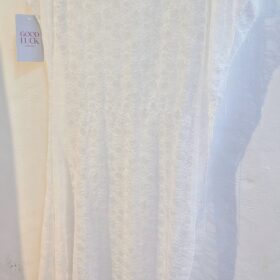 Lencera Larga Transparente con Encaje – Sensual y Elegante