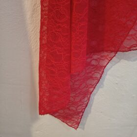 Lencera Larga Transparente con Encaje – Sensual y Elegante