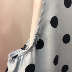 Peto Largo de Lino con Lunares – Talla Única hasta 48