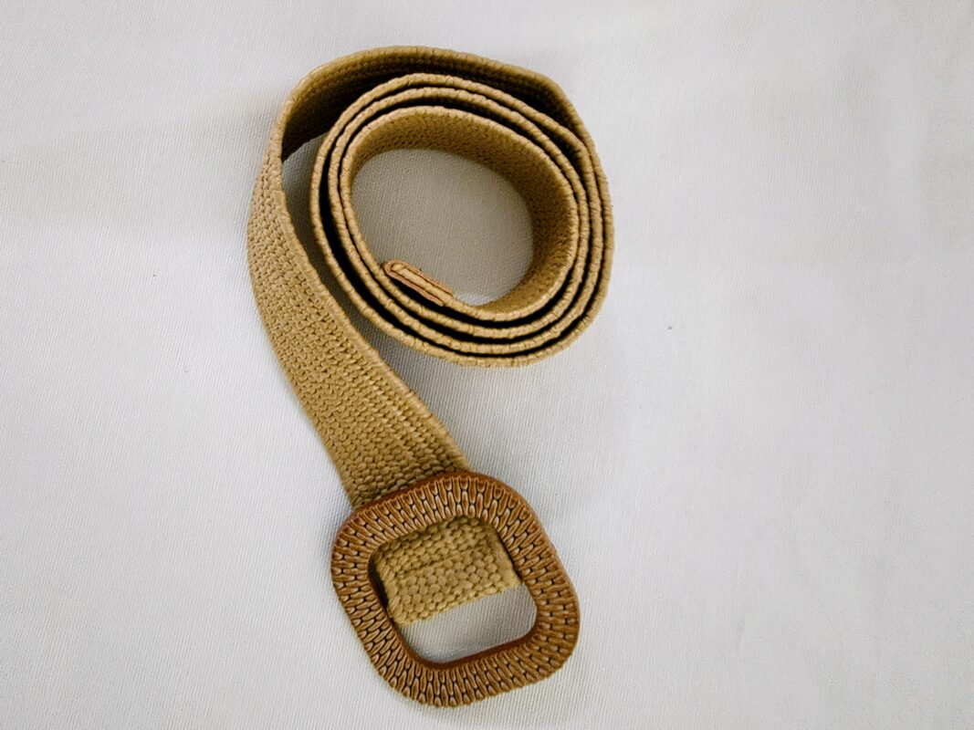 Cinturón Elástico Camel de Goma | Básico y Muy Cómodo