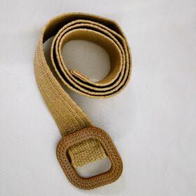 Cinturón Elástico Camel de Goma | Básico y Muy Cómodo