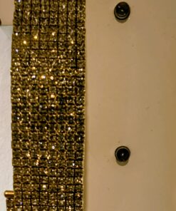 Alternative view of Collar Choker Dorado con Brillantes Elegante y Sensual