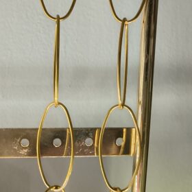 Pendientes Largos Dorados  y Eslabones Finos